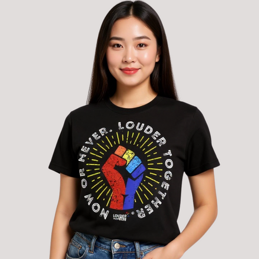 LOUDER TOGETHER UNISEX TEE