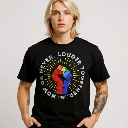 LOUDER TOGETHER UNISEX TEE